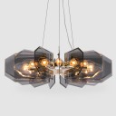 Loft Industry Modern - Glass End Chandelier